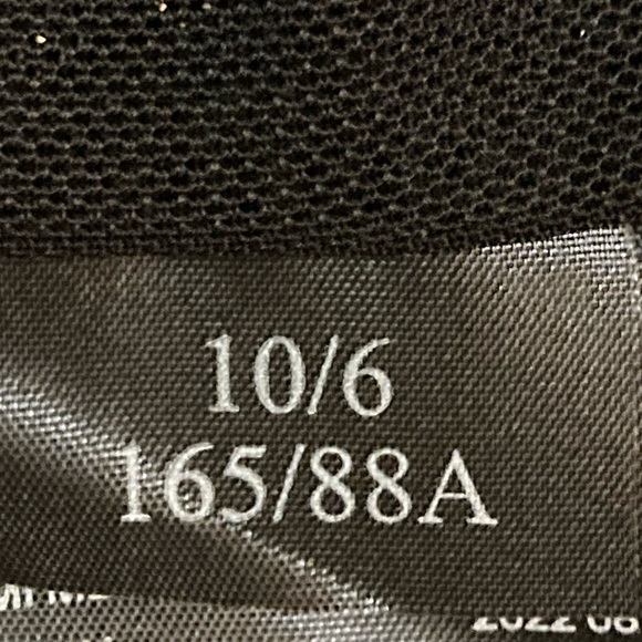 NWT All Saints Black Silver Sami Metallic Skirt - Sz 6 - Picture 6 of 7